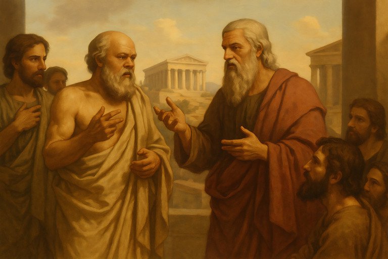 Dekoratives Bild der Kachel 'Politische Theorie'